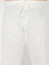 Men's Plus Size Cream Silk Blend Pyjama